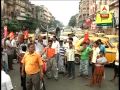 forward block blocks roads in kolkata against diesel price hike fdi in multi brand retail