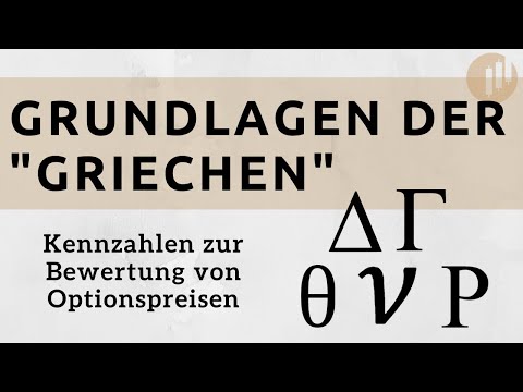 Die Griechen: Grundlagen der Sensitivitätskennzahlen
