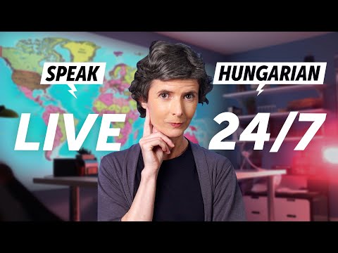 Speak Hungarian 24/7 with HungarianPod101 TV 🔴 Live 24/7