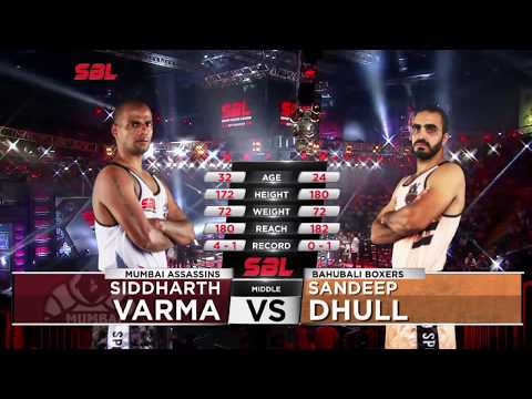 Siddharth Varma v/s Sandeep Dhull | Mumbai Assassins v/s Bahubali Boxers