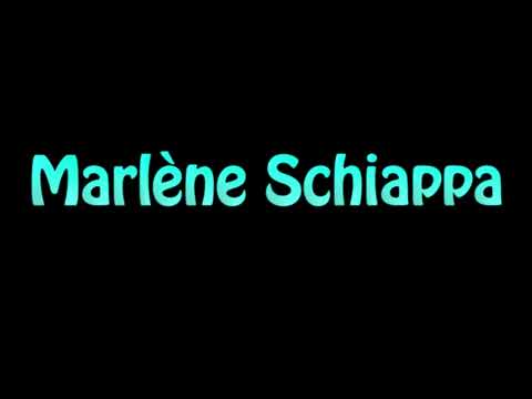 Learn How To Pronounce Marlene Schiappa