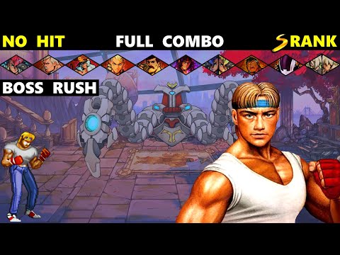 Streets of Rage 4 Boss Rush Full Combo Axel SoR2