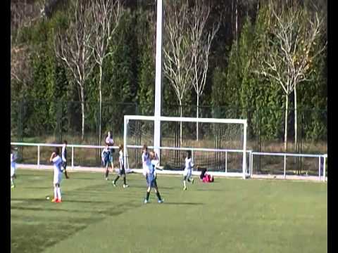 Segundo gol del Benjamín D ED Val Miñor Nigrán contra el Salceda B (Ibai 3-2)