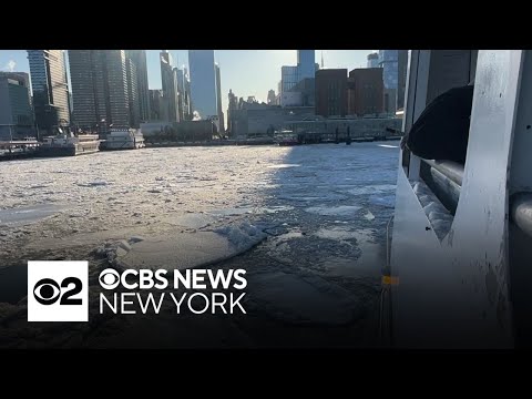 Ice in rivers impacting NYC Ferry service