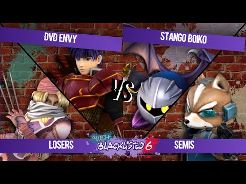 Blacklisted 6 Doubles LS - Stango/Boiko (B) vs dvd/Envy (R)