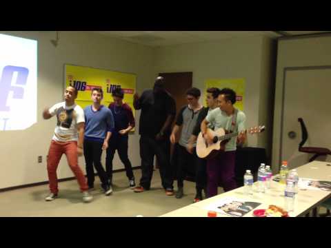 Midnight Red rehearsing the big number with Big Bert