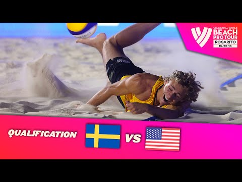 Åhman/Hellvig vs. Field/Budinger - Match Highlights | Qualification | Rosarito 2022