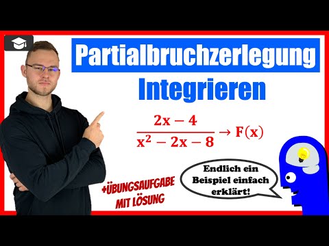 Partialbruchzerlegung Integration an einem Beispiel einfach erklärt