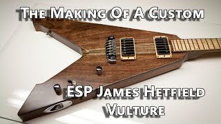 The Making Of A Custom ESP LTD James Hetfield Flying V Vulture