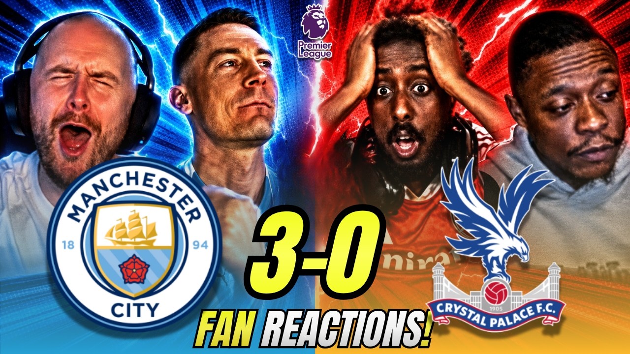 Man City Fans SATISFIED 😊 Reactions to Man City 3-0 Crystal Palace | Champions League Fan Reactions