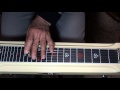 "Carefree" on the 6-string lap steel guitar