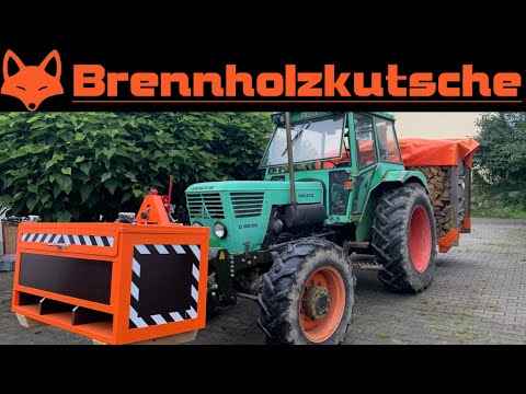 Brennholzmanagment mit Deutz D8006