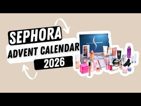 Sephora Favorites EU Version Advent Calendar 2026