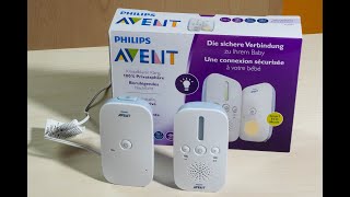 Babyphone Philips Avent SCD503 | Unboxing und Test