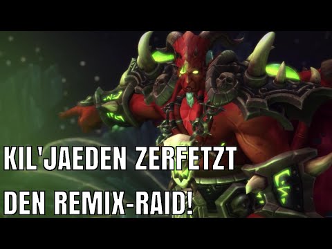 Even 999 Versatility won't help: Kil'jaeden can dismantle an entire Remix Raid!