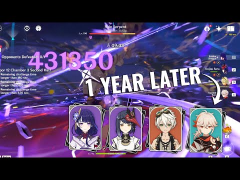 Finally Trying the True Raiden Hypercarry | 2.8 Spiral Abyss