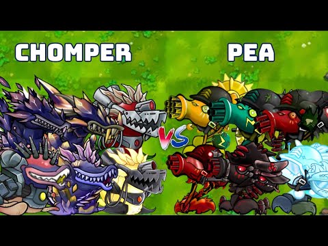PvZ1 Fusion2.8 Challengesss!!! Team Chomper Vs Team Pea | Who Will Winnn???