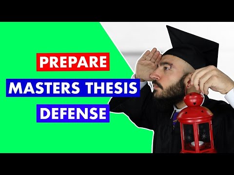 How To Prepare For Your Master's Thesis Defense | Top 7 Tips For Master's Thesis Defense