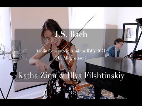 Bach: Violin Concerto in a minor, III. Allegro assai