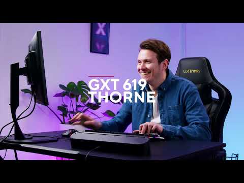 Namų kino sistema TRUST GXT 619 Thorne RGB kolonėlė video