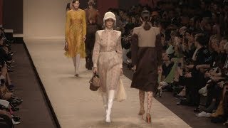 Kaia Gerber, Bella Hadid, Gigi Hadid and more on the runway for the Fendi Fashion Show
