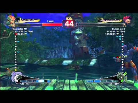 buuuster MX [Dhalsim] vs II Axel 84 II [Akuma] SSF4 Arcade Edition