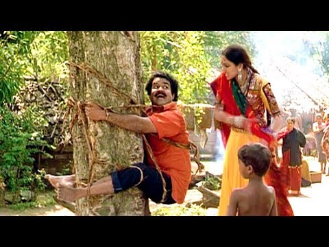 ലേലു അല്ലു ...ലേലു അല്ലു  ലേലു അല്ലു  അഴിച്ച് വിട്... | Mohanlal , Shobana - Thenmavin Kombath