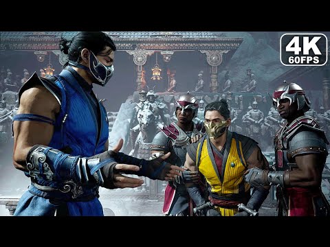 Sub Zero Reveals Truth About Their Father To Scorpion Scene - Mortal Kombat 1