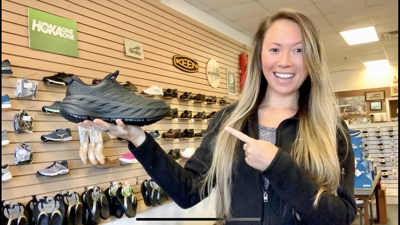 HOKA ONE ONE BONDI SR REVIEW & TRY ON