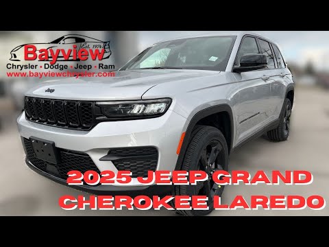 2025 Jeep Grand Cherokee in Silver for sale at Bayview Chrysler Dodge Jeep Ram in Sarnia, ON
