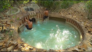 How To Build The Most Mysterious Water Slide With Swimming Pool Underground