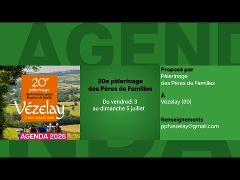 Agenda du 13 avril 2026