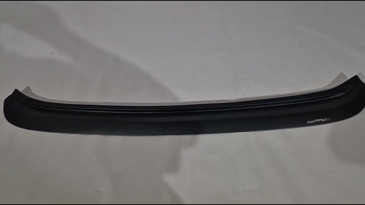 Nissan Qashqai 2014–2021 Achterbumper afdekking EuroCap (2017-2021, ABS) Video 1