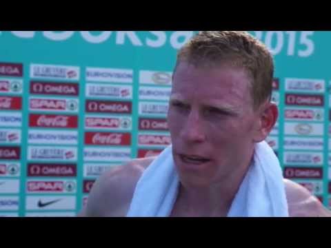 Andy Vernon GBR after the 5000m EATC Cheboksary 2015