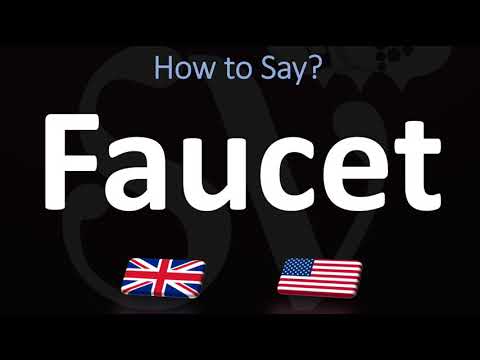 How to Pronounce Faucet? (CORRECTLY)