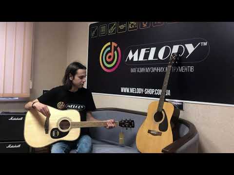 АЛЬТЕРНАТИВА YAMAHA F310 СУЩЕСТВУЕТ ! ЭТО CORT AD880 NS ! СРАВНЕНИЕ.