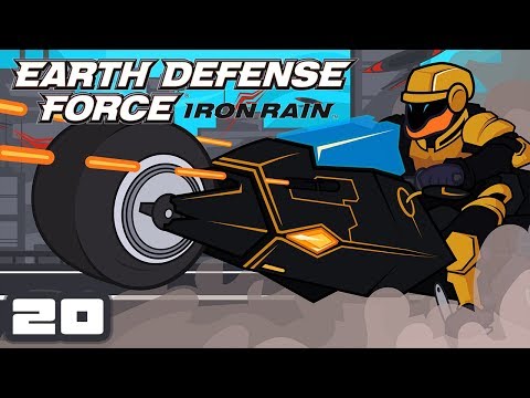 Let's Play Earth Defense Force: Iron Rain - PS4 Gameplay Part 20 - Blazing Glory
