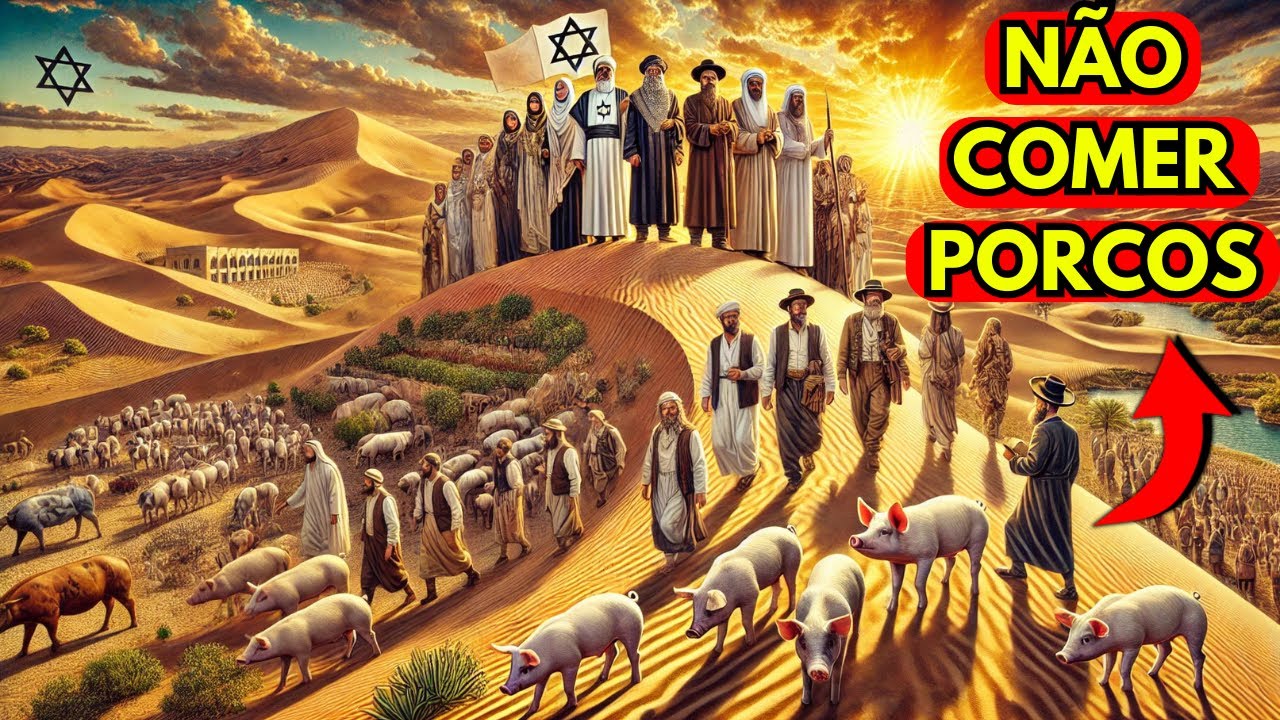 POR QUE JUDEUS E MUÇULMANOS NÃO COMEM CARNE DE PORCO, MAS OS CRISTÃOS COMEM?