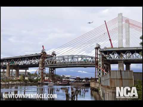 Kosciuszko Bridge Truss lowering