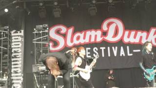 Crossfaith - Ghost In The Mirror Ft Beartooth&#39;s Caleb Shomo - Slamdunk 2017 - Leeds