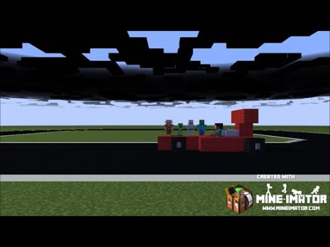 Monster School: F1 Car Racing (Minecraft Animation)