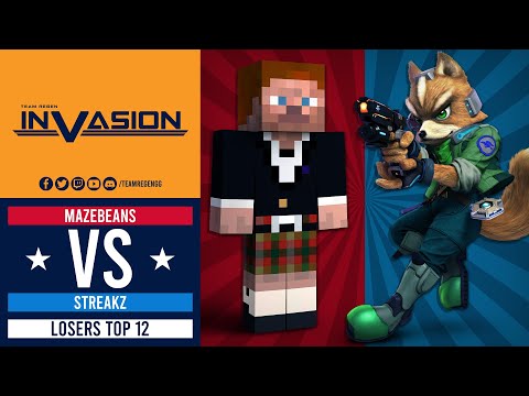 Invasion: April 2023 - Losers Top 8 Qualifier Mazebeans (Steve, Banjo) vs RSN| Streakz (Fox)