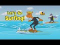 🌊 Let's Go Surfing! - Kazwa & Bilal featuring Zaky 🌴