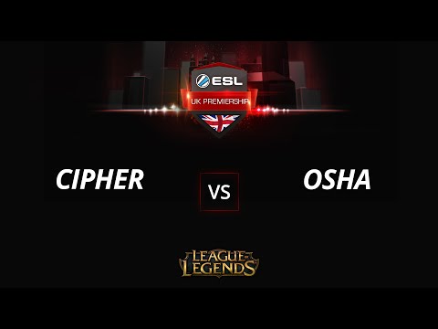 Cipher vs Osha - Week 3 #ESLPrem Spring 2016
