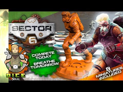 Kickstarter Unboxing - Sector 6 (Get the Boardgame-level)