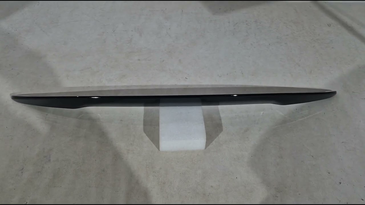 BMW 3-serie E92/E93 2006–2013 MP-Style spoiler (til E92, glanssort) Video 1