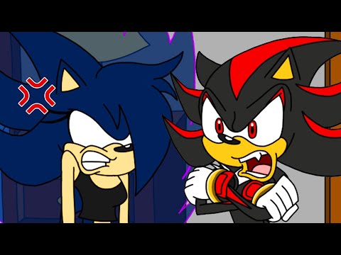 DARK SONICA WANTS SHADOW! - [Sonic Comic Dub]