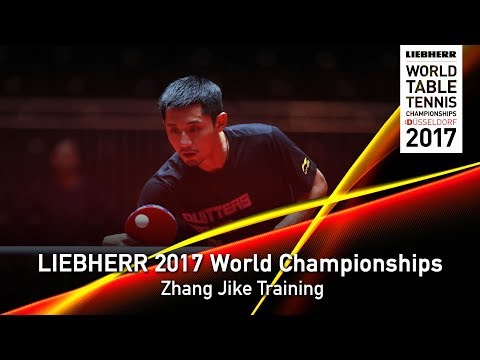 2017 World Championships | Zhang Jike Training