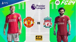 FC 24 - Manchester United Vs Liverpool - Premier League 23/24 | PS5™ [4K60] Next Gen