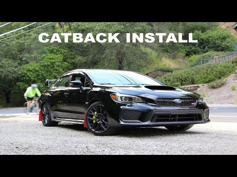 2019 WRX STI Magnaflow Catback Install